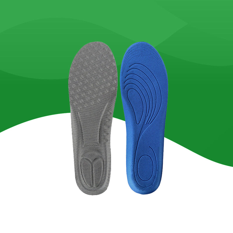 Memory Foam insoles with Shape Memory