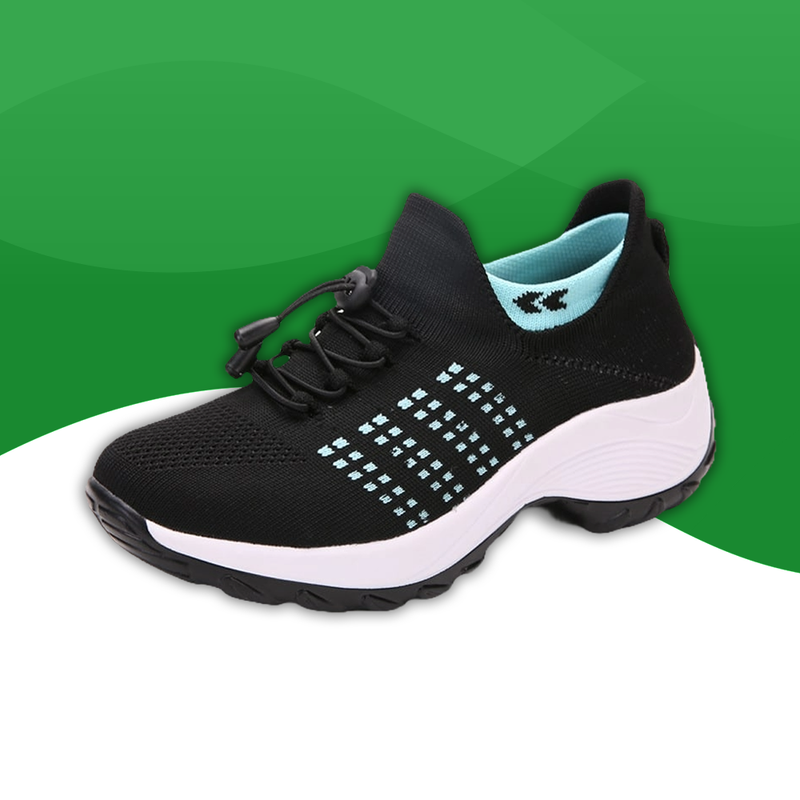 Chaussures Orthopédiques de Sport pour Hommes noir