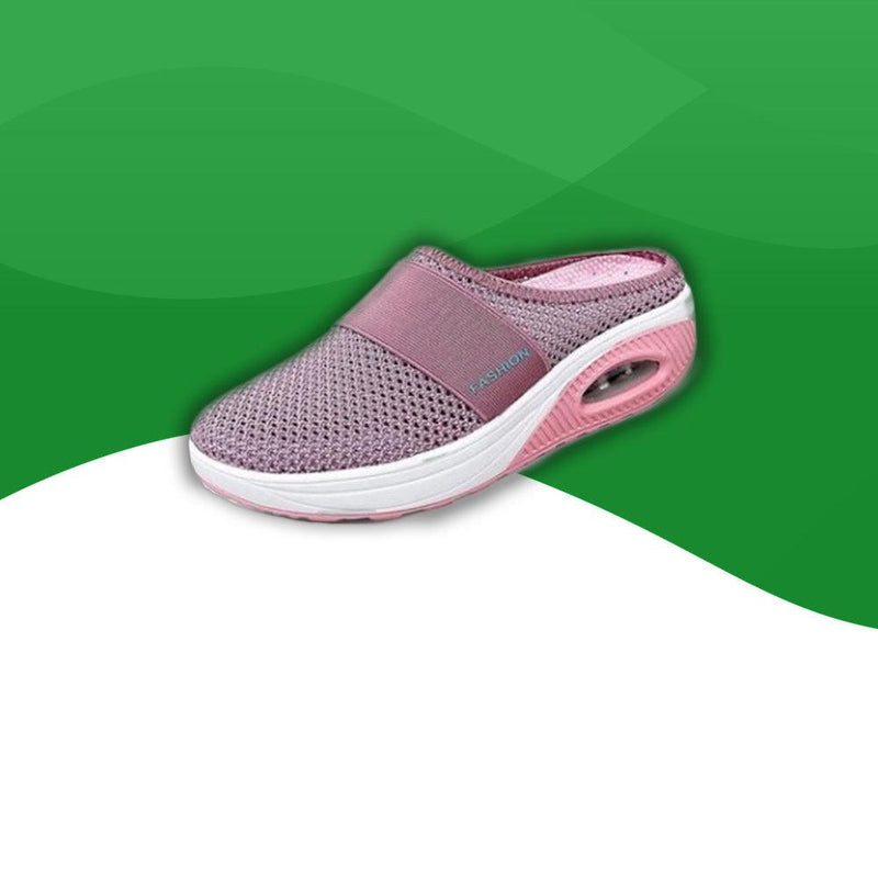 Pantoufles Orthopédiques <br> Pieds Sensibles Femme-35-Rose-